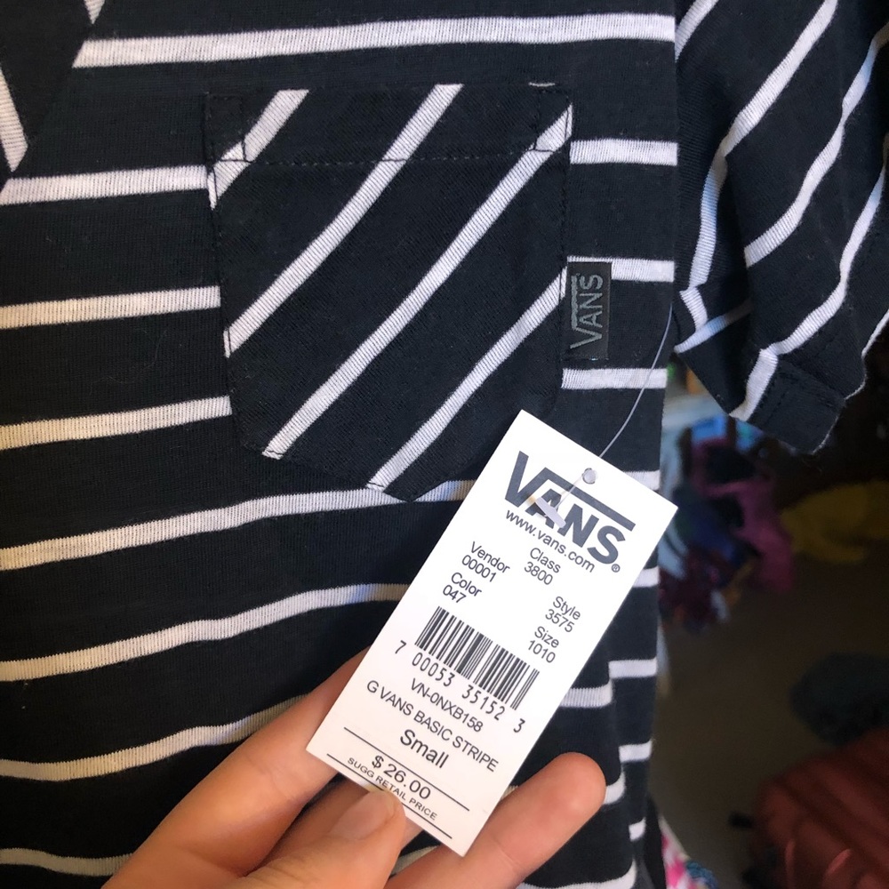VANS striped t-shirt